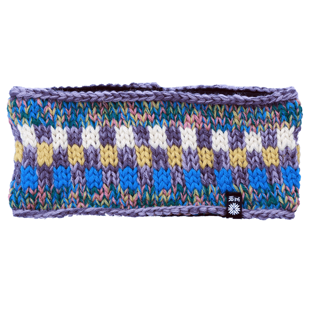 VALEY 手工针织羊毛头带护耳带